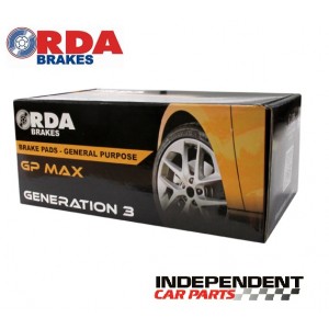 RDA FRONT BRAKE PADS suit FORD FALCON BA, BF, FG STANDARD FRONT BRAKES RDB1473